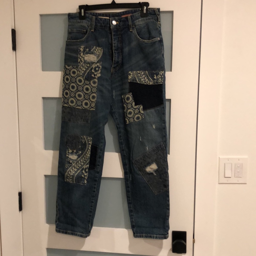 Pilcro The Borrowed Boyfriend Jean Like New Size 27